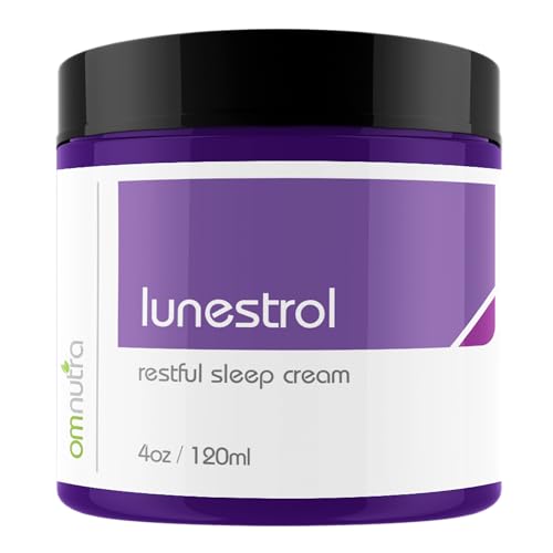 Organic Magnesium Sleep Cream with Lavender for Deep Relaxation - 4OZ Night Moisturizer - Melatonin-Free Night Lotion