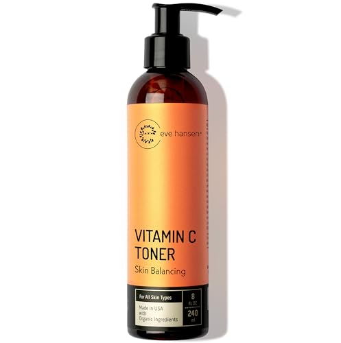 Vitamin C Toner for Face - Hydrating Pore Minimizer with Aloe & Tea Tree, 8 oz