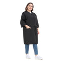 Salon Client Gown Robe Cape with Snap Closure - Kimono Style Hair Salon Smock