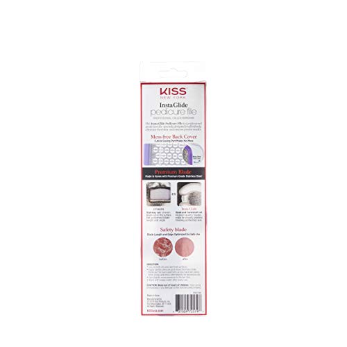 Kiss New York Insta Glide Pedicure File Callus Remover Foot File FF02