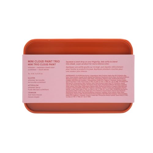 Glossier Mini Cloud Paint Blush Trio - Vegan, Hydrating, Radiant Cheek Colors