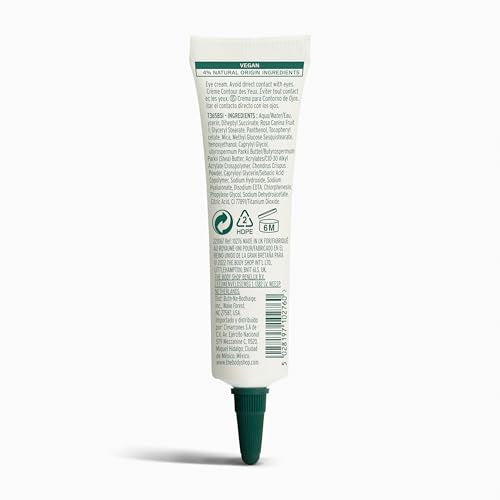 Vitamin E Eye Cream for All Skin Types - Vegan Hydrating 0.5 Fl Oz
