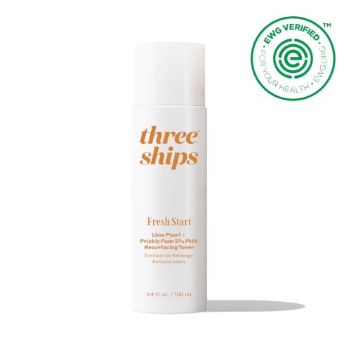 Fresh Start Lime Pearl and Prickly Pear PHA Toner - 3.4 oz, Plant-Based Exfoliating skincare