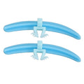 Sanpyl Eyelash Separator, Silicone Lash Extension Tool for Beginners Professional, Washable Reusable, Efficient Isolation Helper with 3 Colors (Blue)