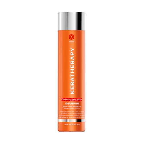KERATHERAPY Keratin Infused Color Protect Shampoo 10.1 fl oz Gluten-Free for Color-Treated Hair