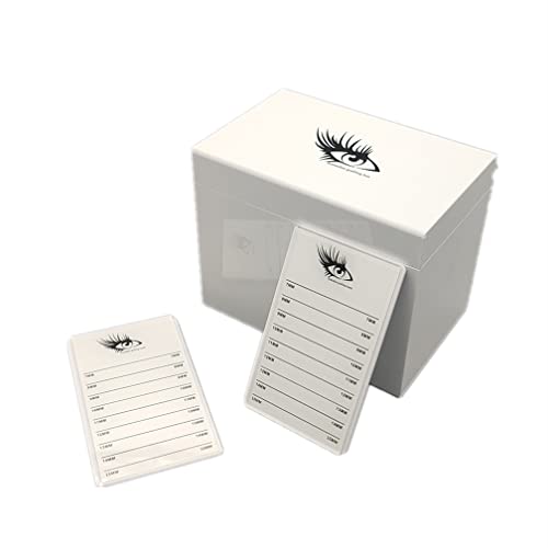 10-Layer Acrylic Eyelash Storage Box with Drawers & Pallets - Makeup Organizer for Professional & Personal Use
