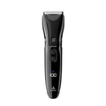 Andis Explorer Waterproof Beard & Body Trimmer: Precision Cutting, Advanced Features, and Long-Lasting Power, Lithium Ion Battery, 4 Function Display, Ceramic Cutter, Turbo Mode, Black, 562066