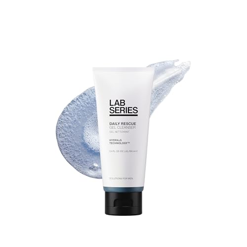 Lab Series Men's Foaming Face Wash - Hydrating Gel Cleanser for Skin, 3.4 fl oz