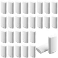 100 Pack 15ml Empty Deodorant Containers Refillable Deodorant Tubes White Oval Twist-Up Lip Reusable Balm Tubes for Homemade DIY Lipstick Crayon Lotion Chapstick (100pcs 15ml£¨white£©)