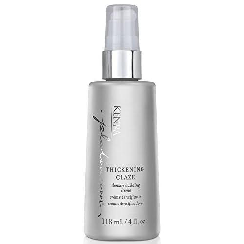 Kenra Platinum Thickening Glaze | Volumizing Styler | Adds Fullness & Body | Lightweight Conditioning | Density Building For Thick, Healthy-Looking Styles | All Hair Types