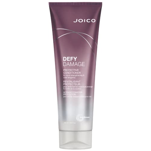 Joico Defy Damage Protective Conditioner | For Color-Treated Hair | Strengthen Bonds & Preserve Hair Color | With Moringa Seed Oil & Arginine