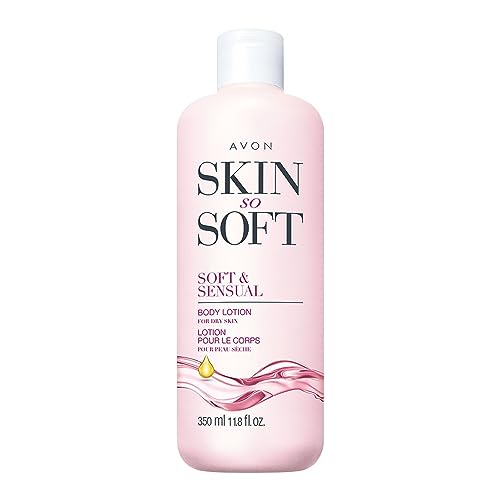 AVON Skin So Soft Body Lotion 11.8 oz Pack of 2 - Soft & Sensual Moisturizer