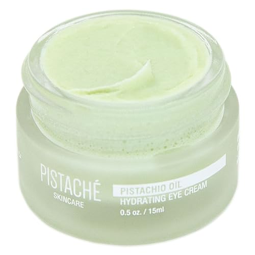 Pistach? Skincare Pistachio Oil Hydrate & Glow Beauty Duo | Face Moisturizer & Brightening Eye Cream | Hydrating with Vitamin E & Antioxidants