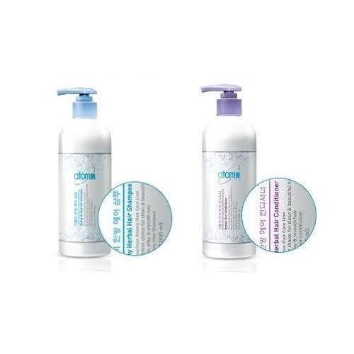 Herbal Hair Shampoo and Conditioner Set - 500ml Each for Hair Care