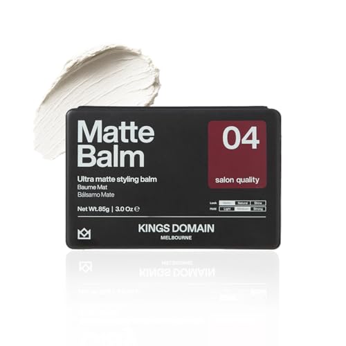 Men's Matte Hair Paste with Medium Hold - Professional Styling Balm