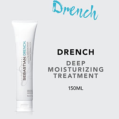 Sebastian Professional Drench Deep Moisturizing Treatment, For Dry & Chemically Treated Hair