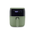 GreenLife 5.3QT Electric Air Fryer Oven - Sage, Digital Touchscreen, PFAS-Free Ceramic Nonstick, Auto Shut-Off