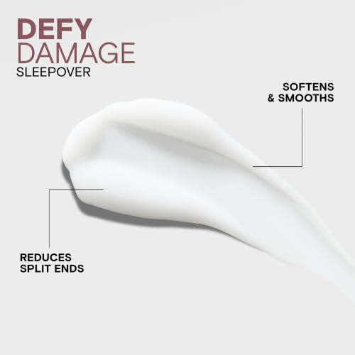 Joico Defy Damage Sleep Over Hair Treatment 3.38 Fl Oz Nourishing Leave-In