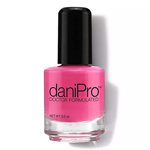 Doctor Formulated Nail Polish - Hot Pink, Biotin & Vitamins, Toxin-Free, Fast Drying