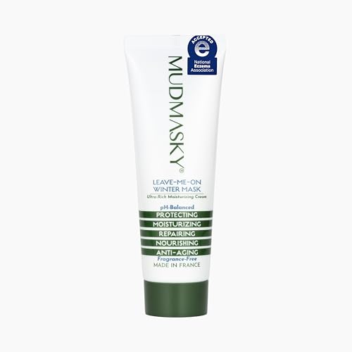 Winter Face Moisturizer with Squalane for Dry Skin - Soothing Cold Weather Cream 1.35 oz