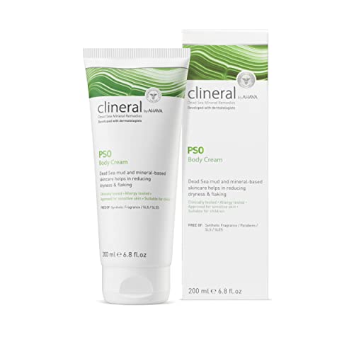 AHAVA Clineral Pso Body Cream - Hydrating Dead Sea Moisturizer for Dry, Irritated Skin