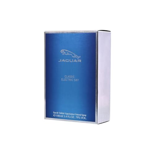 Men's 3.4 oz Jaguar Classic Electric Sky Eau de Toilette Spray
