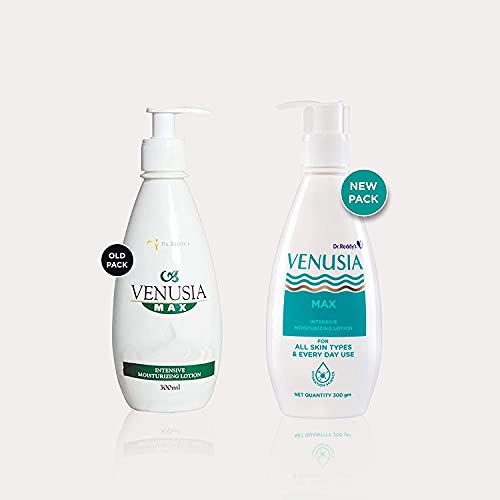Venusia MAX Intensive Moisturizing Lotion - 300g Pack of 2 for Dry Skin Relief