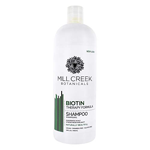Mill Creek Biotin Therapy Shampoo - 32 fl oz for Hair Growth & Strength