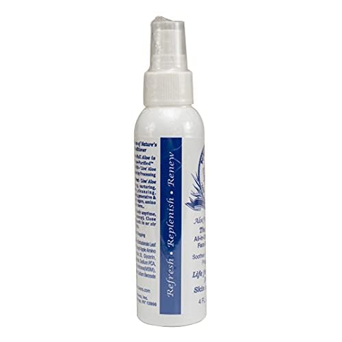 HERBAL ANSWERS Aloe Force - Pure Aloe Vera Face and Body Spray Mist, 4oz