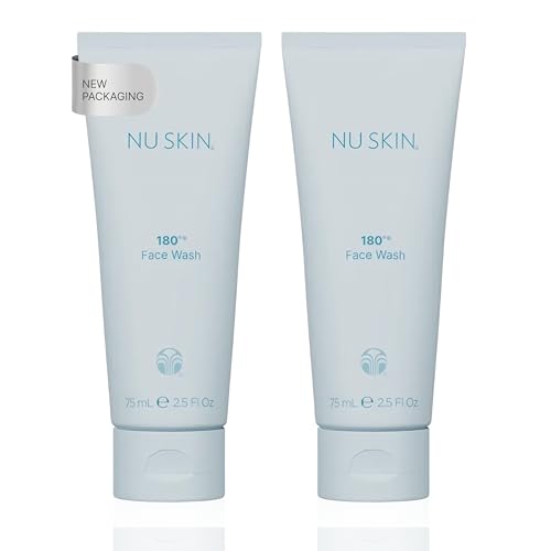 Nu Skin 180° Vitamin C Face Wash for Mature Skin 2.5 Fl Oz Pack of 2