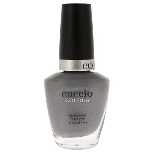 Cuccio Colour Colour Nail Polish - Triple Pigmented Formula - For Rich And True Coverage - Gives Ultra-Long-Lasting And High Shine Polish - For Incredible Durability - Soaked In Seattle - 0.43 Oz