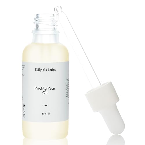Prickly Pear Oil 100% Natural Vegan-Friendly Multipurpose Oil for Nourishing Skin and Hair, Soothing Hydration, Anti-Ageing, Rich in Essential Fatty Acids and Antioxidants, 30ml