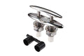 Retractable 6-Inch Stainless Steel Marine Boat Cleat - Low Profile, Neat Design with Variation: One Size