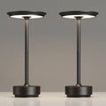 Black Rechargeable Cordless Table Lamp 2 Pack - 5000mAh Outdoor & Indoor Lighting
