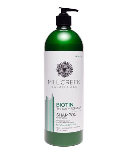 Mill Creek Biotin Shampoo 32 oz - Hair Care for Healthy Scalp