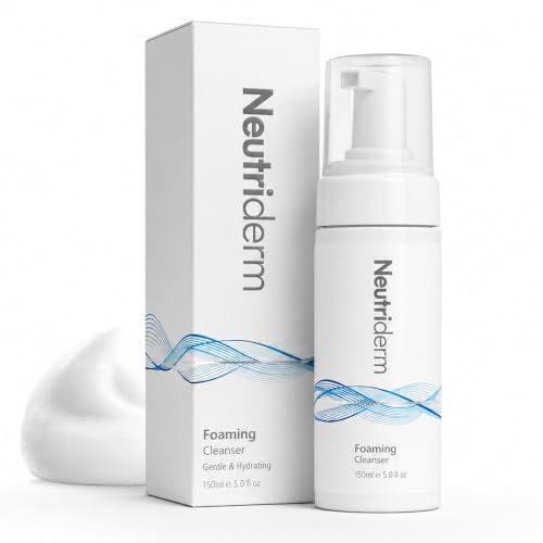 Gentle Foaming Face Wash with Niacinamide & Vitamin C - Hydrating Cleanser for All Skin Types - 5 Fl Oz