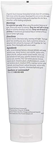 Proactiv MD Exfoliating Face Wash 6 Oz Gentle Hydrating Acne Cleanser for Sensitive Skin - Pack of 1
