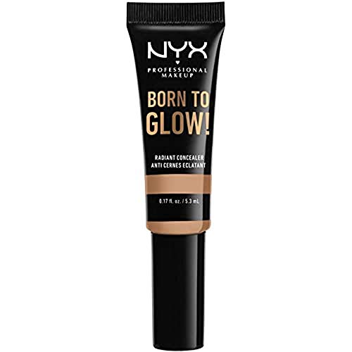 NYX PROFESSIONAL MAKEUP Born To Glow Radiant Concealer, Medium Coverage - Medium Olive