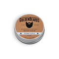 Golden Beards Organic Beard Balm Toscana ? Shea, Cocoa & Beeswax Blend with Juniper & Ginger Scent ? 60ml Vegan Styling Balm for Beard Softening & Conditioning, Handmade in Denmark.