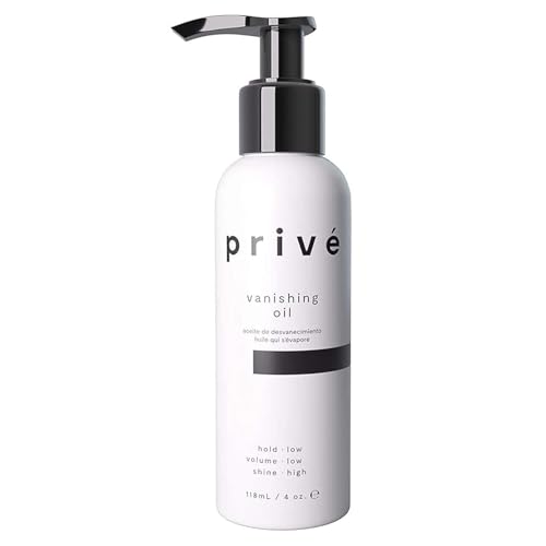 Lightweight Hair Oil for Frizz Control & Shine - Hydrating Vegan Formula, 4 oz