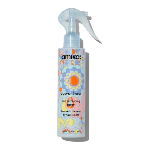 Amika Power Hour Curl Refreshing Spray for Moisture & Frizz Control