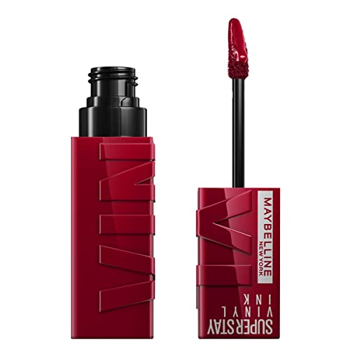 Maybelline Super Stay Vinyl Ink Liquid Lipstick Bundle - Longwear No-Budge Red Shades