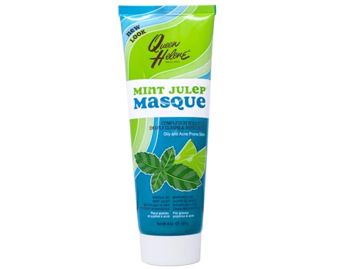 Mint Julep Facial Mask for Oily Skin 8 oz Pack of 3 - Deep Cleansing & Pore Refining
