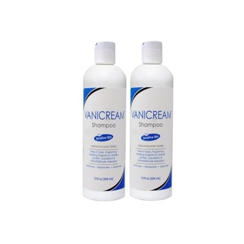 Vanicream Shampoo For Sensitive Skin 12 oz. (Pack of 2)