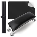 Black Nail Arm Rest for Acrylic Nails with Mat & Cushion - Nail Tech Hand Support