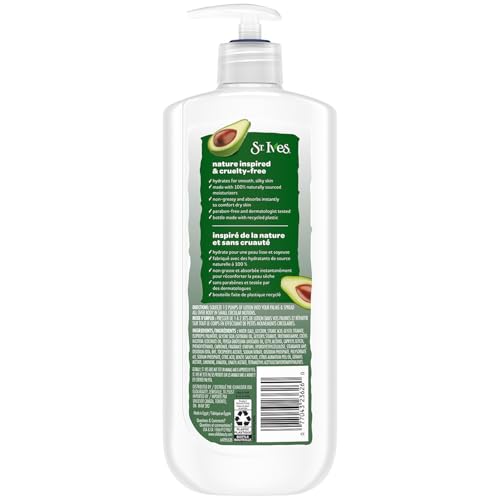 Vitamin E & Avocado Body Lotion 4-Pack - Non-Greasy, Cruelty-Free, 20.28 Oz Each - Variation: Vitamin E and Avocado