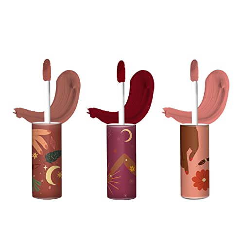 Cruelty-Free Long-Lasting Lipstick with Velvet Finish & Unique Cap Design