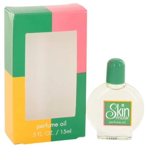 Fresh Perfume Oil 0.5oz Pack of 2 - Warm Musk Fragrance, Travel Size