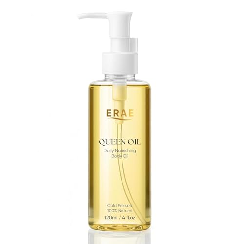 SDUQULK ERAE Queen Botanical Body Oil 120ml - Lightweight Moisturizer for Arms, Tummy & Thighs, 1PC