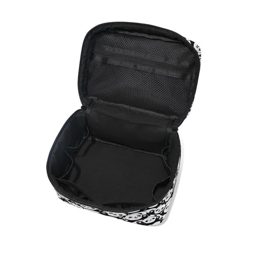 Cute Animal Panda Makeup Bag - Large Capacity Travel Cosmetic Organizer for Girl Women Ladies - Variation Panda 025